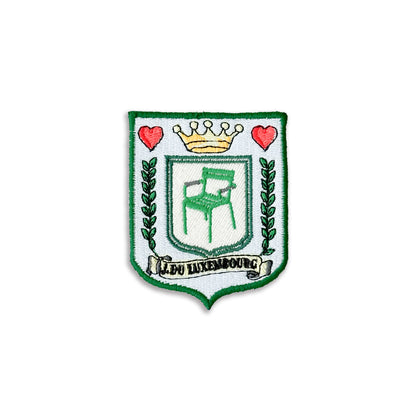 Écusson | CHAISE DU LUXEMBOURG BLEU