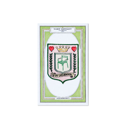 Écusson | CHAISE DU LUXEMBOURG ROSE