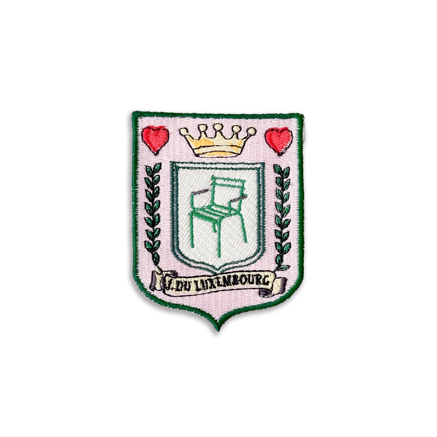 Écusson | CHAISE DU LUXEMBOURG ROSE