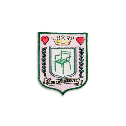 Écusson | CHAISE DU LUXEMBOURG ROSE