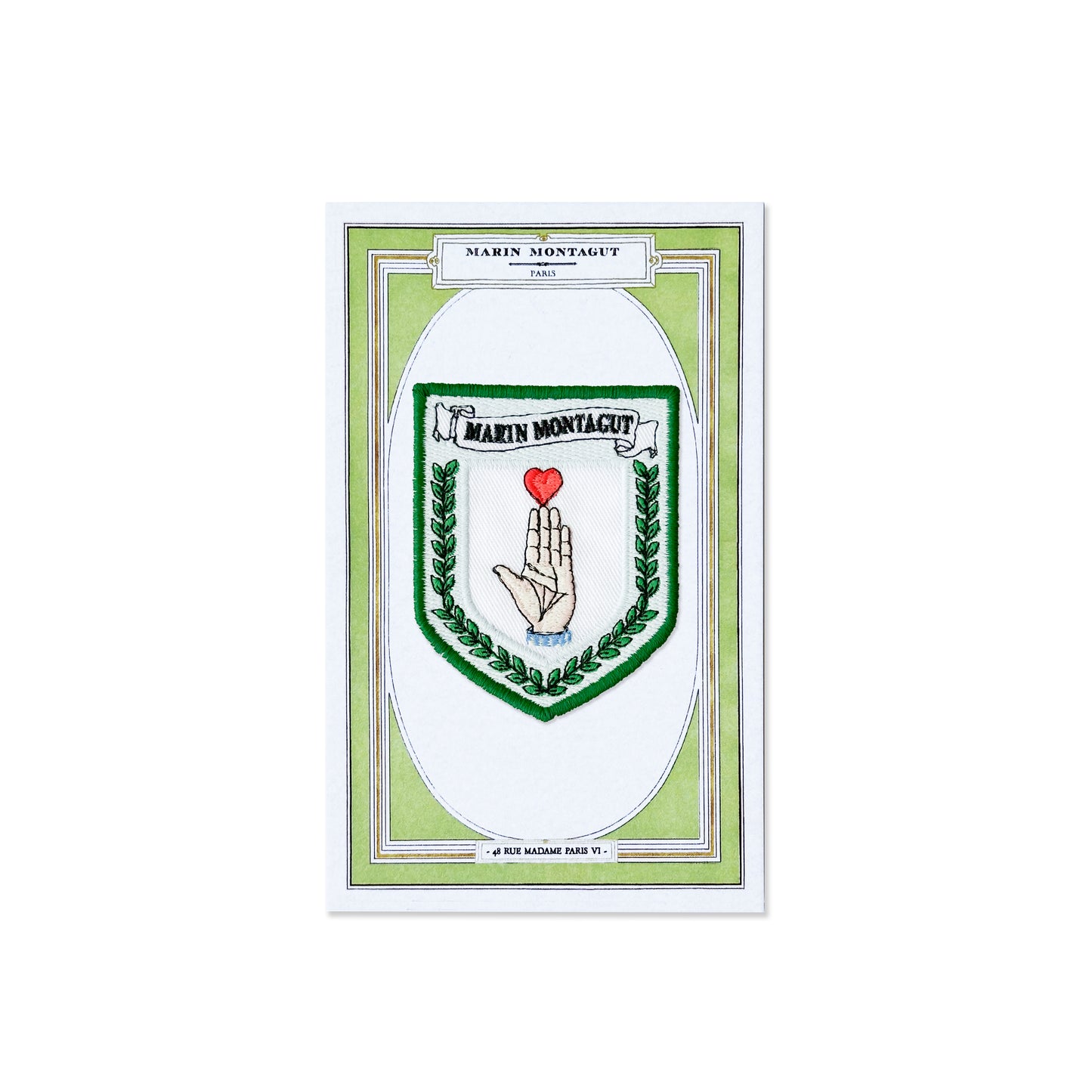 Écusson | COEUR SUR LA MAIN