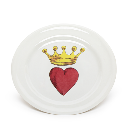 작은 접시 | 왕관을 쓴 심장