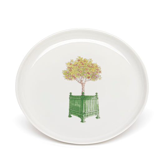 Dessert plate | ORANGE TREE FROM THE GARDEN OF LUXEMBOURG