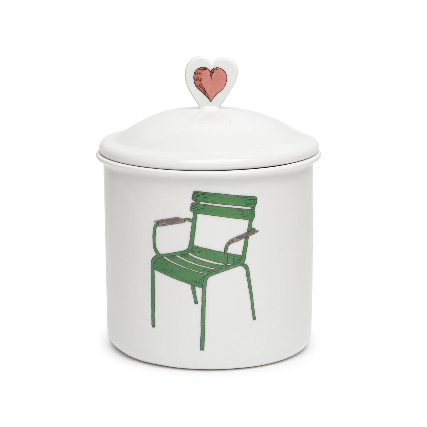 Illustrated candy box | LUXEMBOURG GARDEN CHAIR