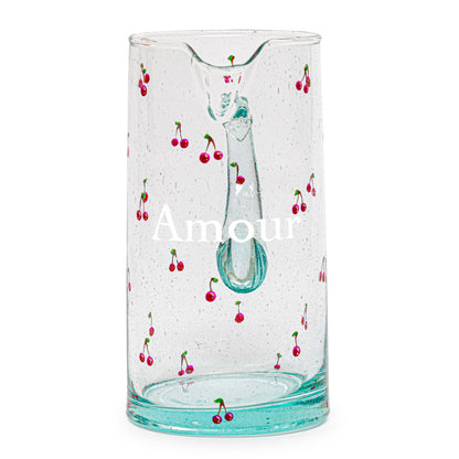 Hand painted decanter | ALL IN CHERRIES: LOVE