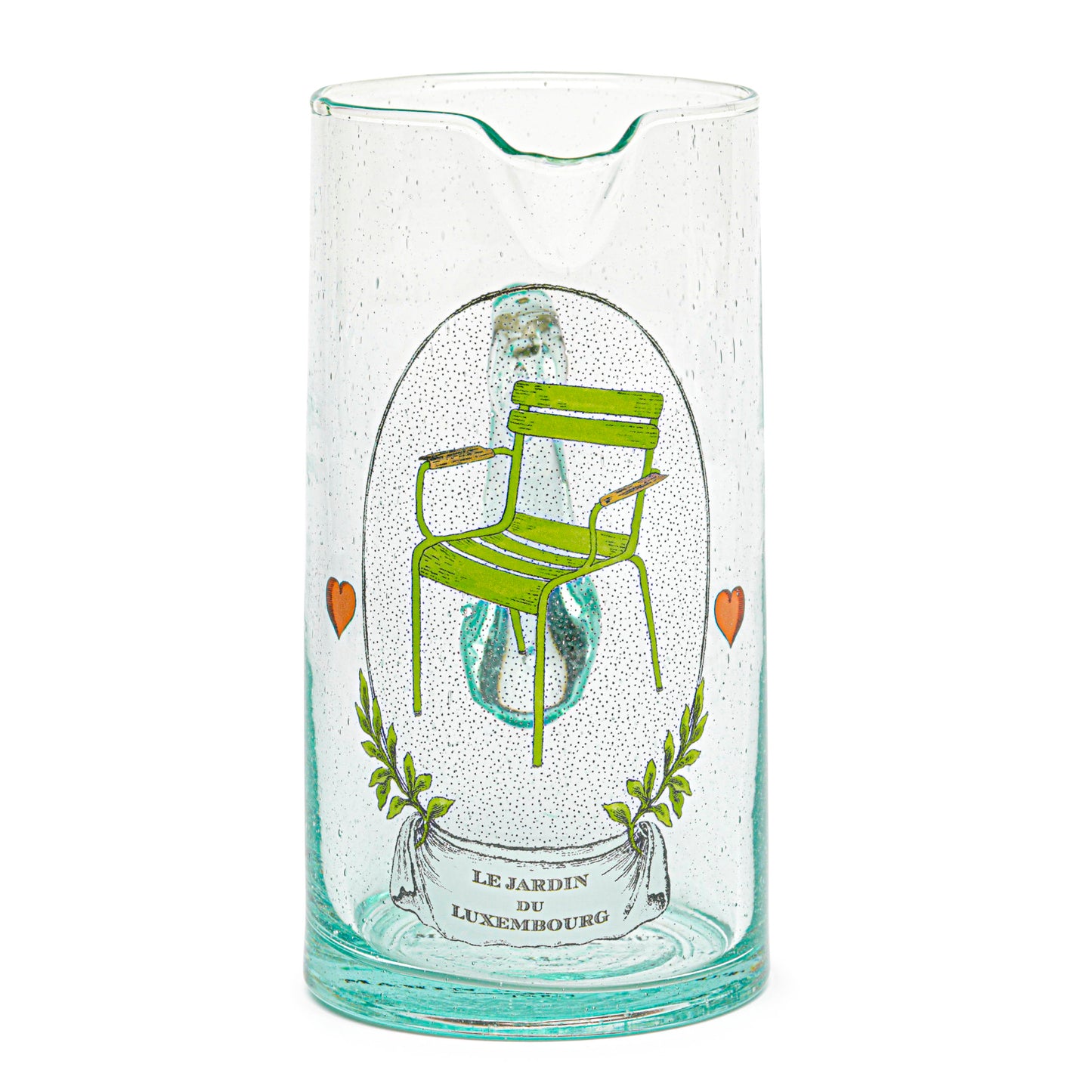 Illustrated carafe | LUXEMBOURG GARDEN CHAIR