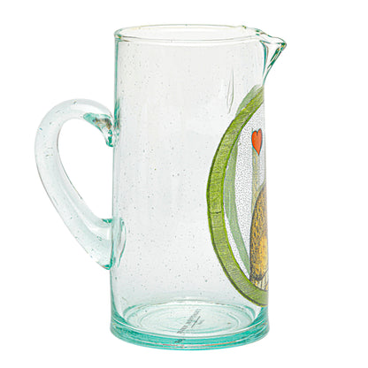 Illustrated carafe | THE HEART CAT
