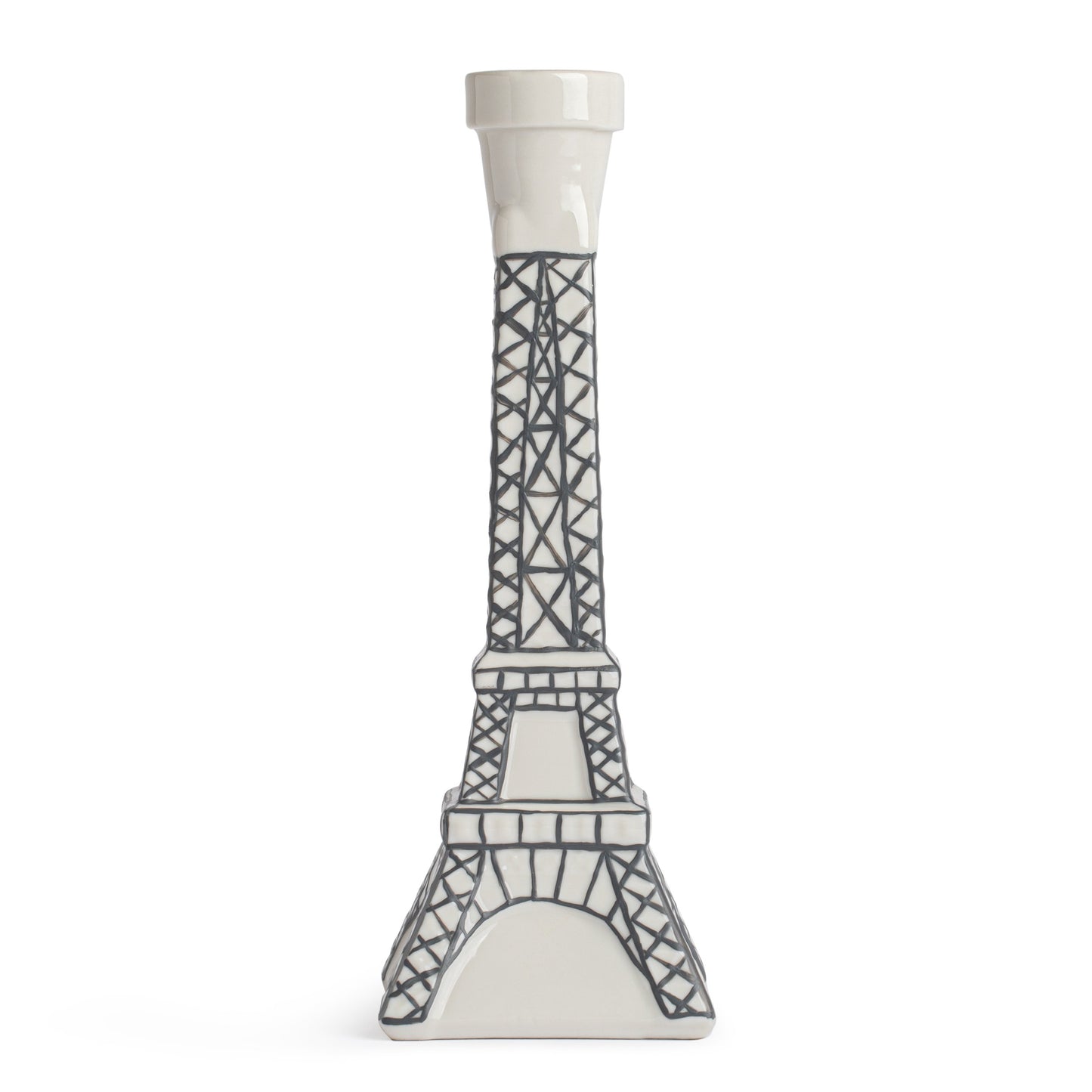HAND PAINTED CANDLE HOLDER | EIFFEL TOWER