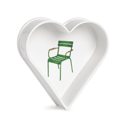 Heart pocket tray | LUXEMBOURG GARDEN CHAIR