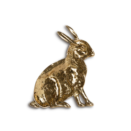 Tray Rabbit I Gold