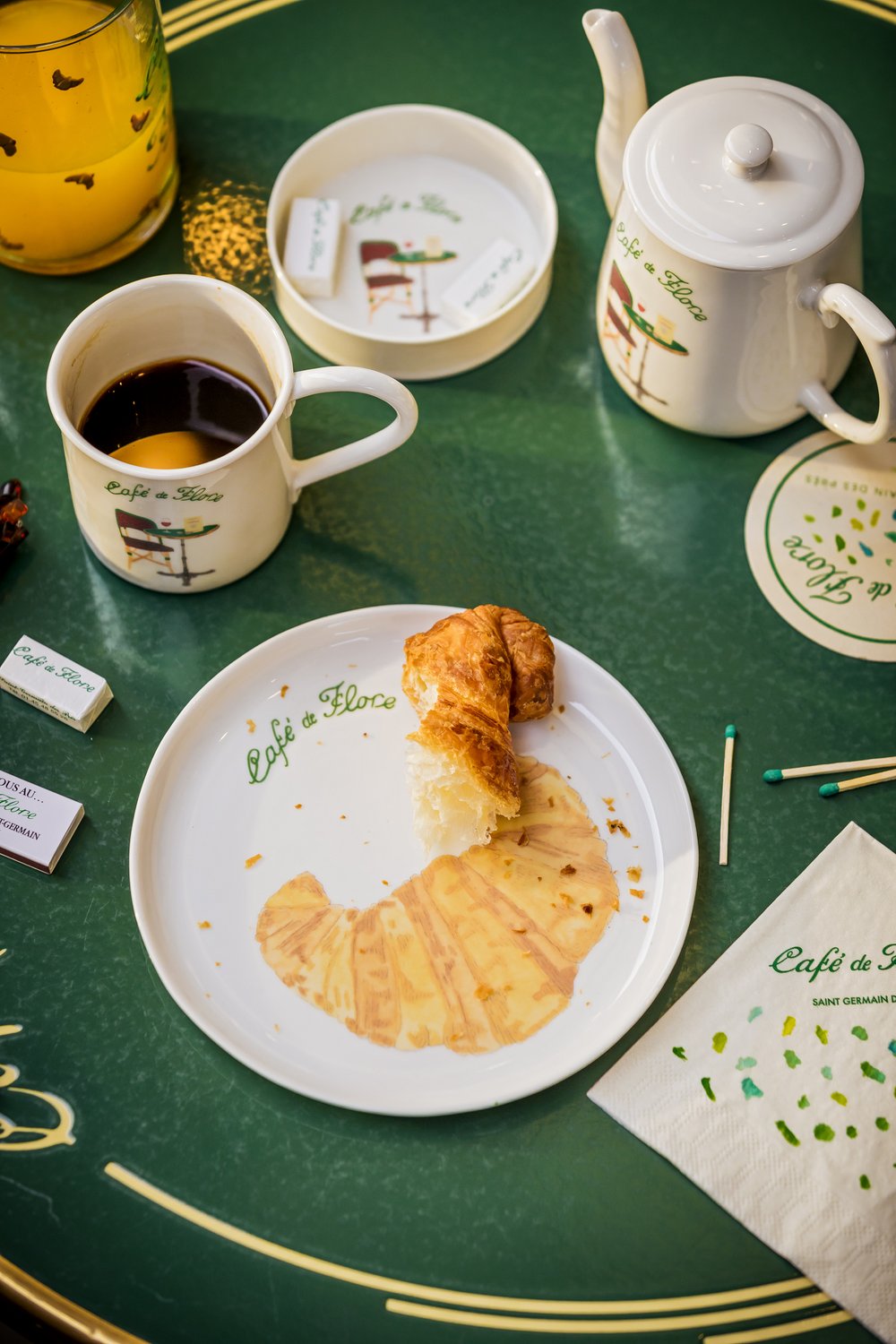 Dessert plate | CAFÉ DE FLORE CHAIR