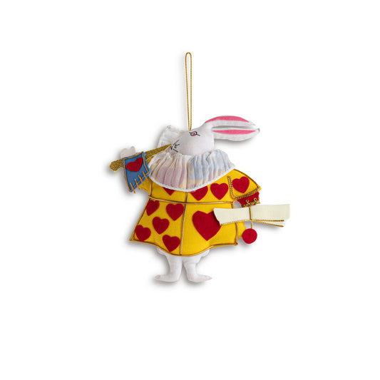 Décoration de Noël | Le Lapin coeur Alice au pays des merveilles