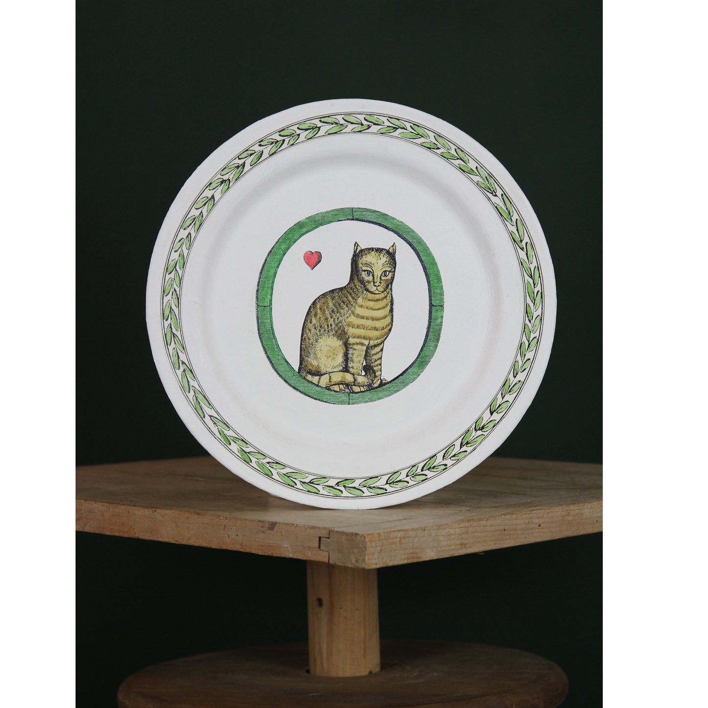 飾り皿 |猫