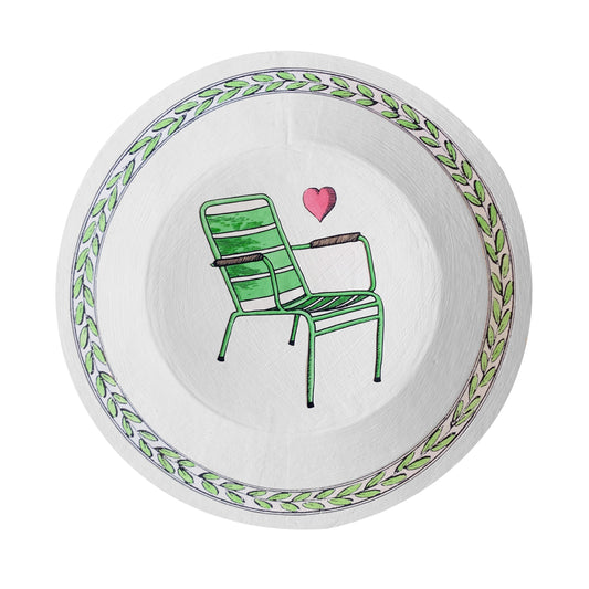 장식 접시 | 룩셈부르크 의자