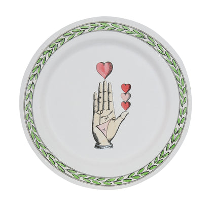 Decorative plate | HEART ON HAND