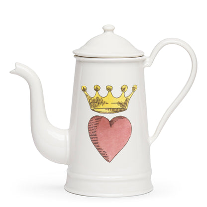 Illustrated teapot | CROWNED HEART