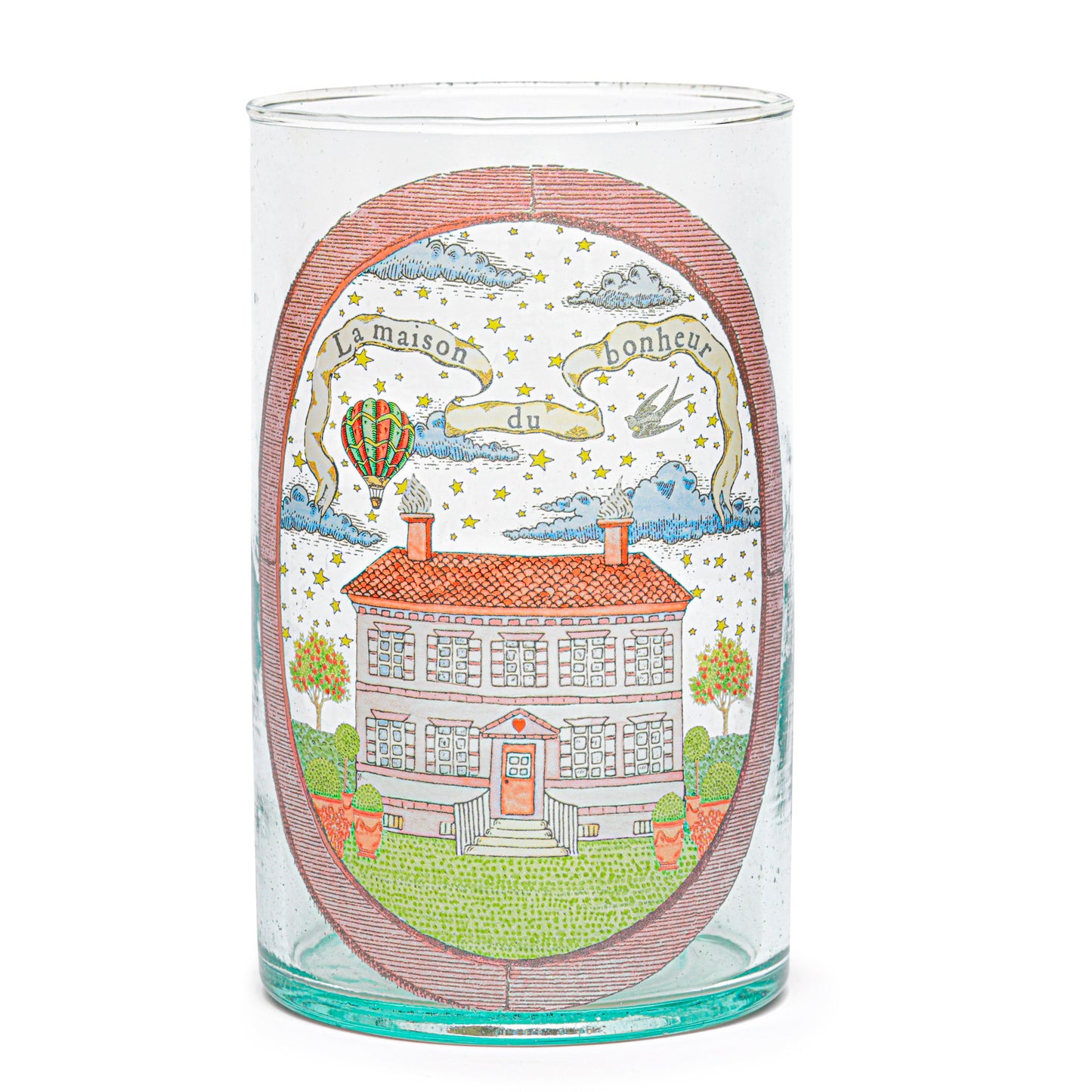 Illustrated vase | THE HOUSE OF HAPPINESS