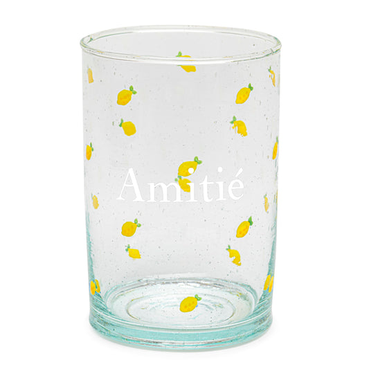 Hand painted glass | ALL IN LEMONS: FRIENDSHIP