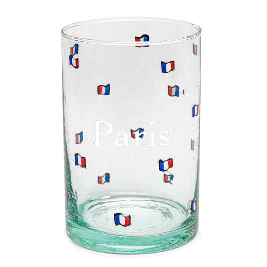 Hand painted glass | ALL IN FLAGS: PARIS