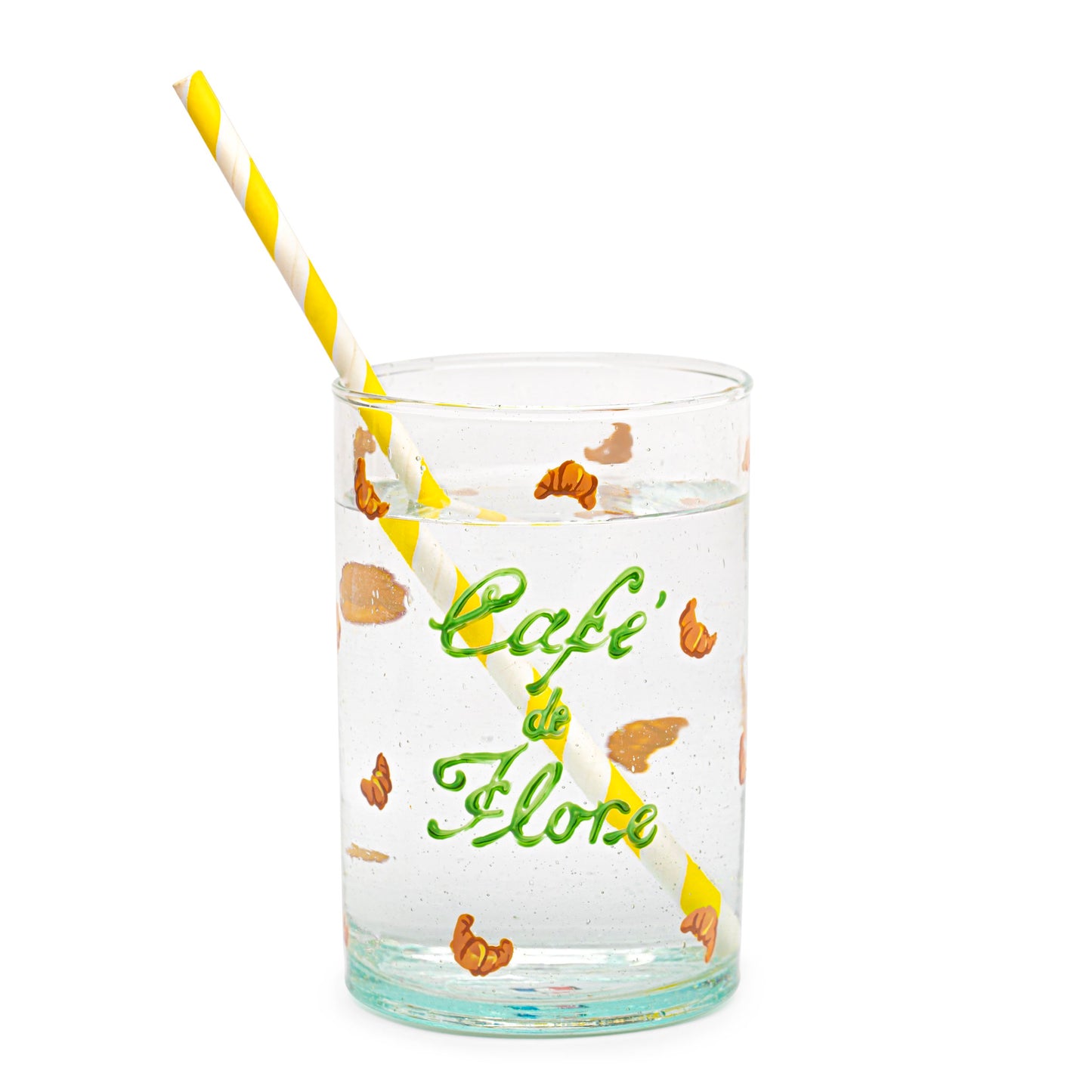 Hand painted glass | FLORA COFFEE