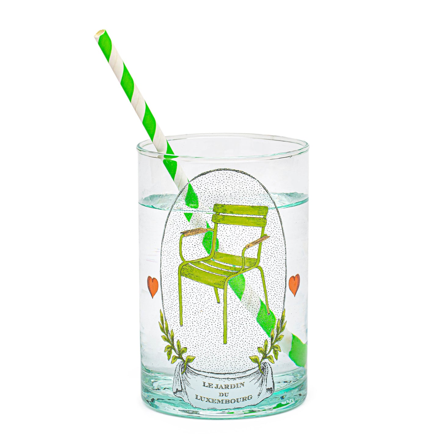 Illustrated glass | LUXEMBOURG GARDEN CHAIR