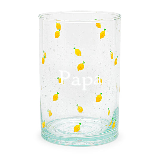 Hand painted glass | ALL IN LEMONS: DAD