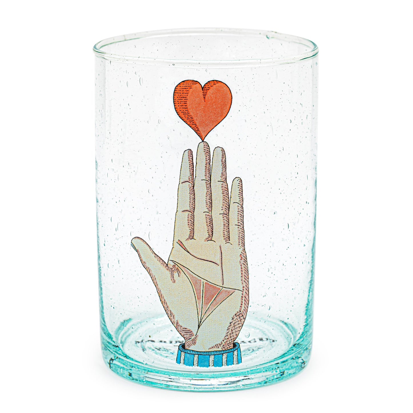 Illustrated glass | HEART ON HAND